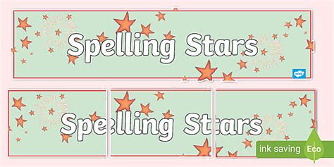 Spelling stars - Login to Spelling Stars to add your own words to practice, take tests and play games with your words. Student activities will be recorded in reports